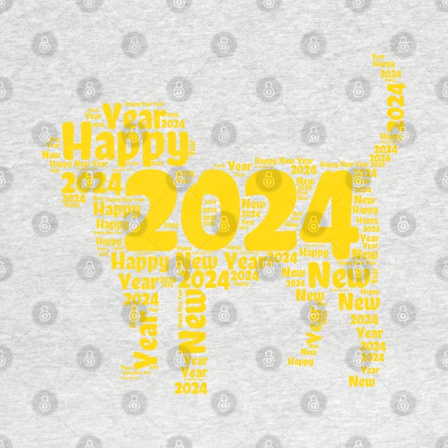 Happy New Year 2024 by FehuMarcinArt